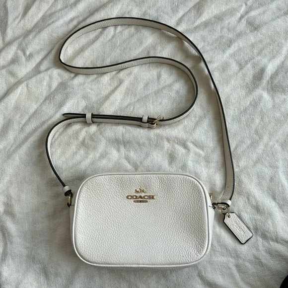 Coach Mini Jamie Camera Bag in Gold/Chalk - Picture 3 of 12
